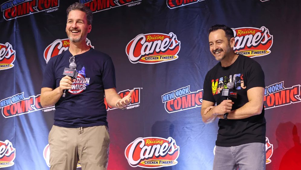 Stephen Wacker and Brad Winderbaum at Nycc 2026