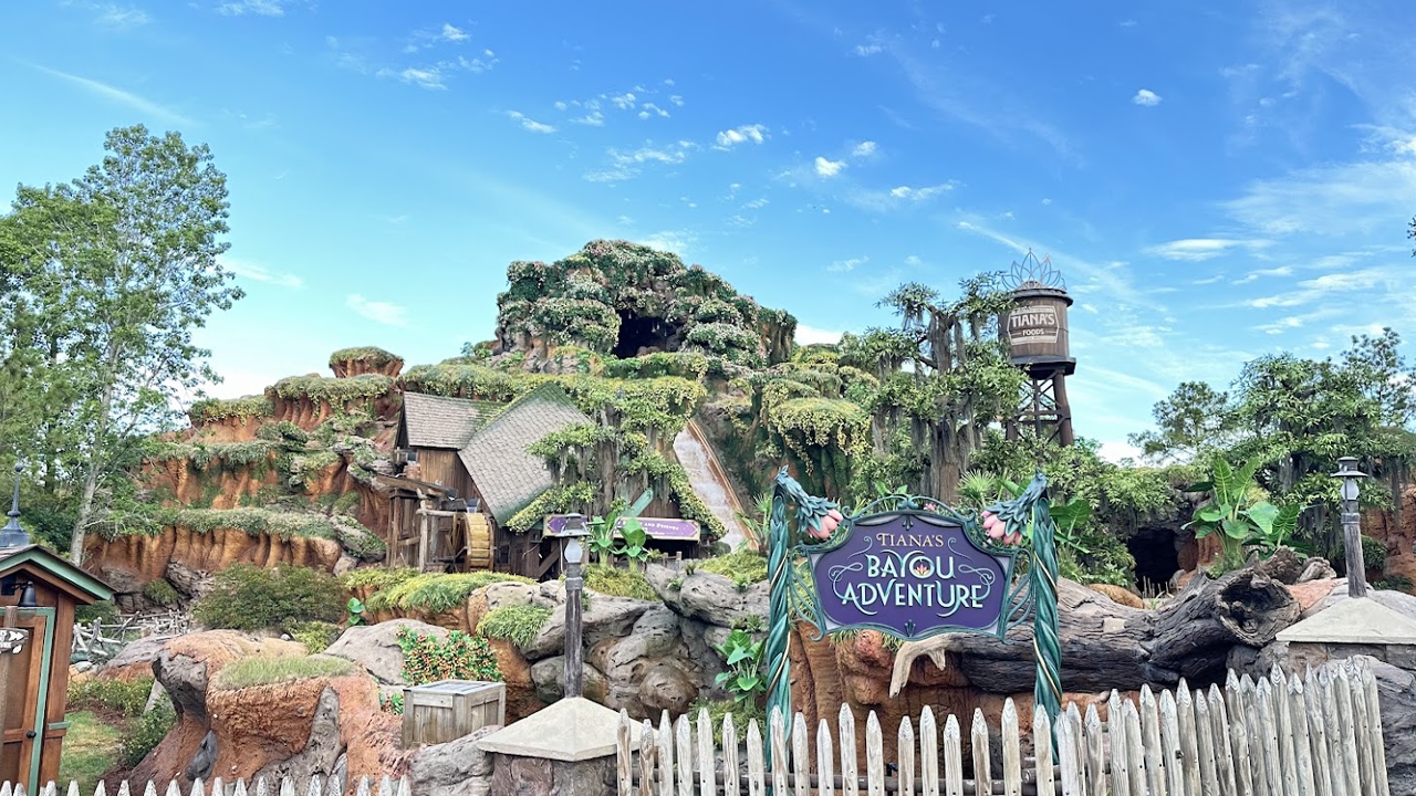Tianas Bayou Adventure Magic Kingdom | The Main Street Mouse the Final Drop on Tianas Bayou Adventure at Magic Kingdom