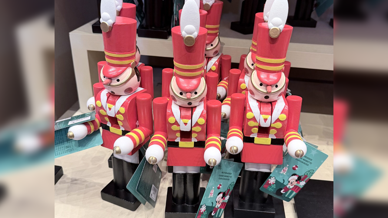 Disney Toy Soldier Nutcrackers Inspired by Mickeys Once Upon a Christmastime Parade at World of Disney