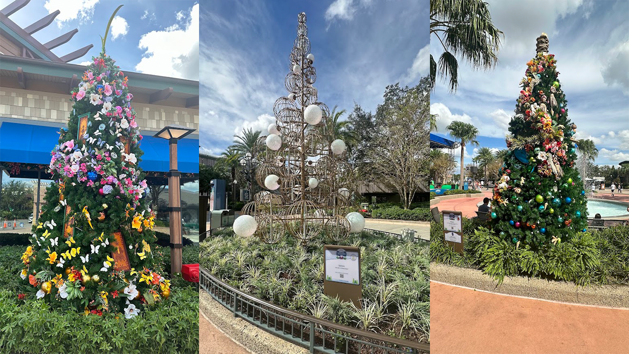 Encanto Themed Tree on the Disney Springs Christmas Tree Stroll