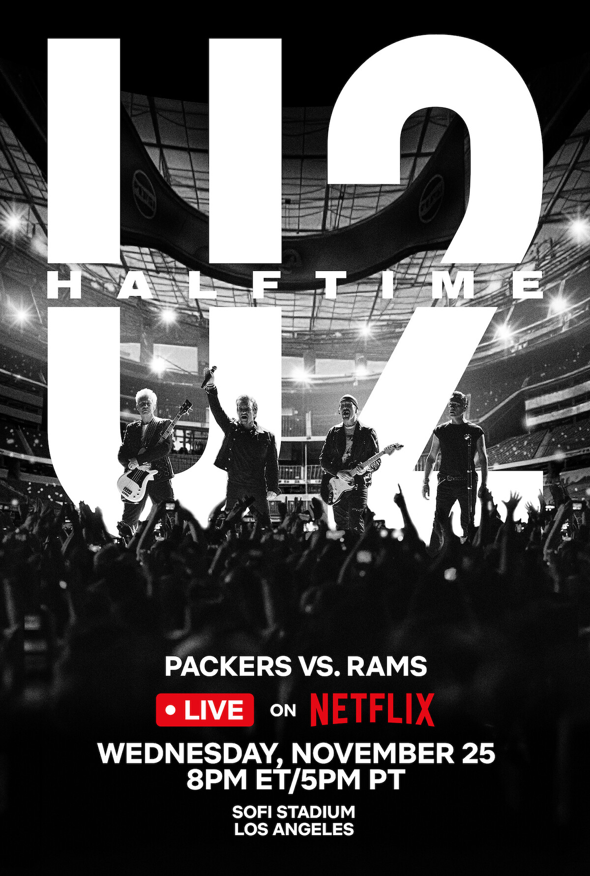 U2 Halftime NFL | The Main Street Mouse U2 Halftime Nfl
