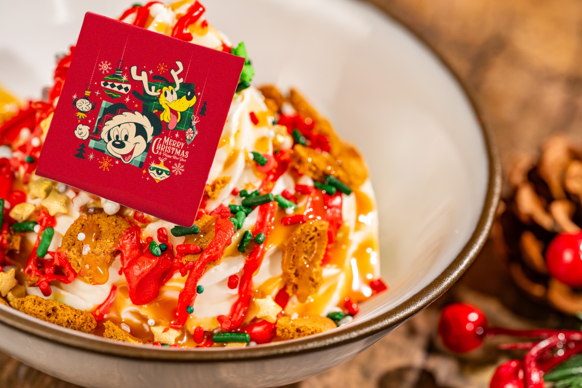 Very Merry Mickey Sundae | The Main Street Mouse Very Merry Mickey Sundae at Storybook Treats