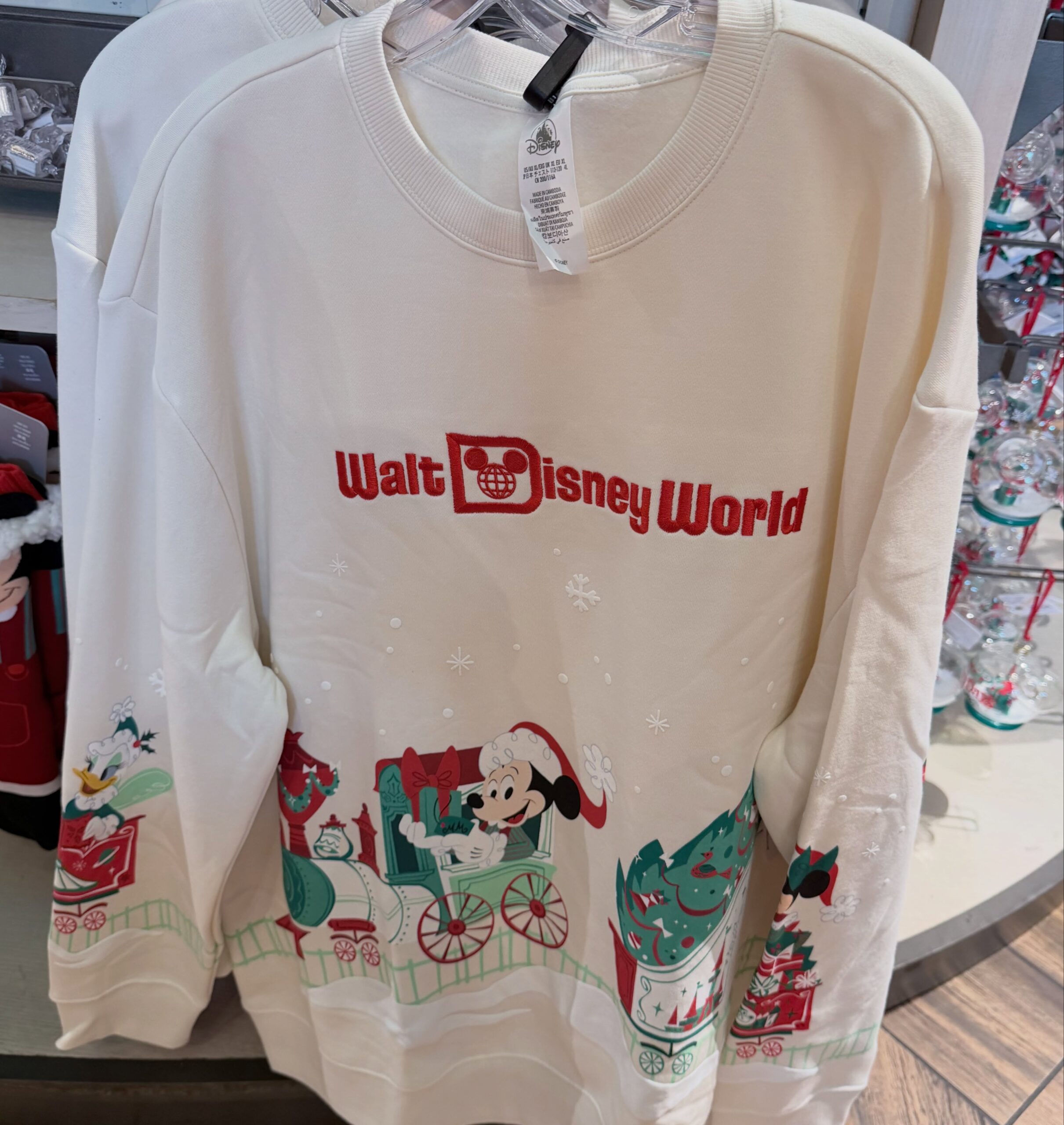 WDW Sweatshirt Christmas 2 | The Main Street Mouse Wdw Sweatshirt Christmas 2