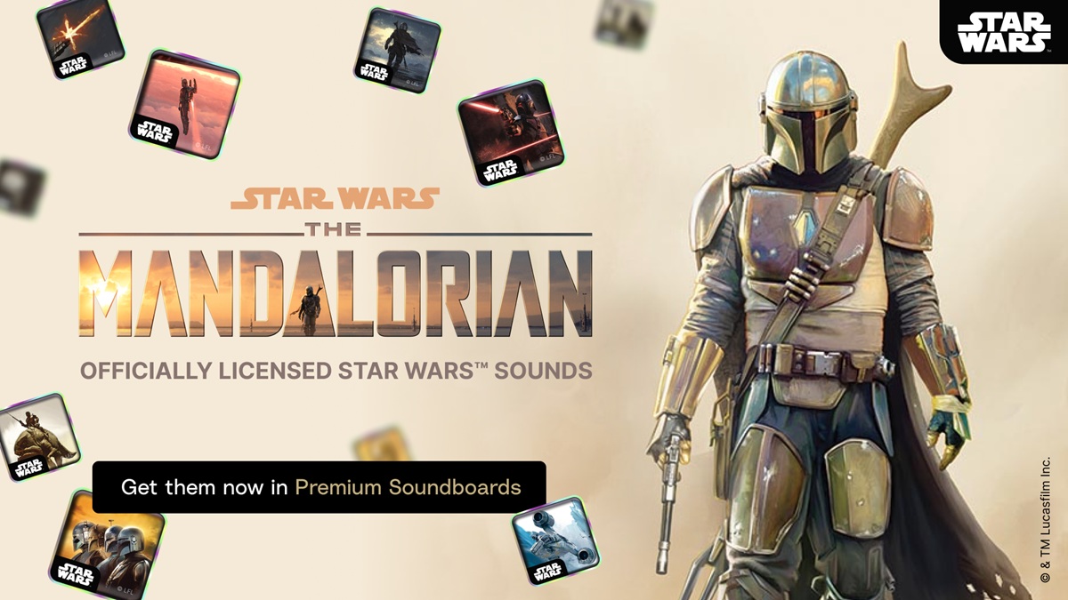 Star Wars Soundboard from the Mandalorian and Grogu in the Voicemod App