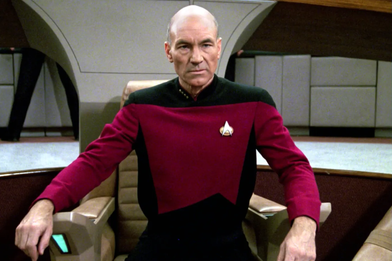 sirpatrickstewartpicard | The Main Street Mouse Captain Jean luc Picard
